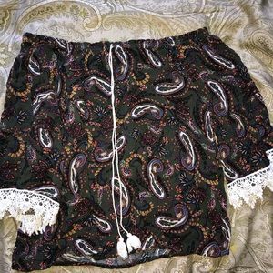 Off the shoulder shirt